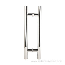 S-shaped Stainless Steel Glass Door Handle